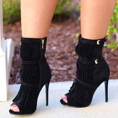 Strap  Ankle Boots