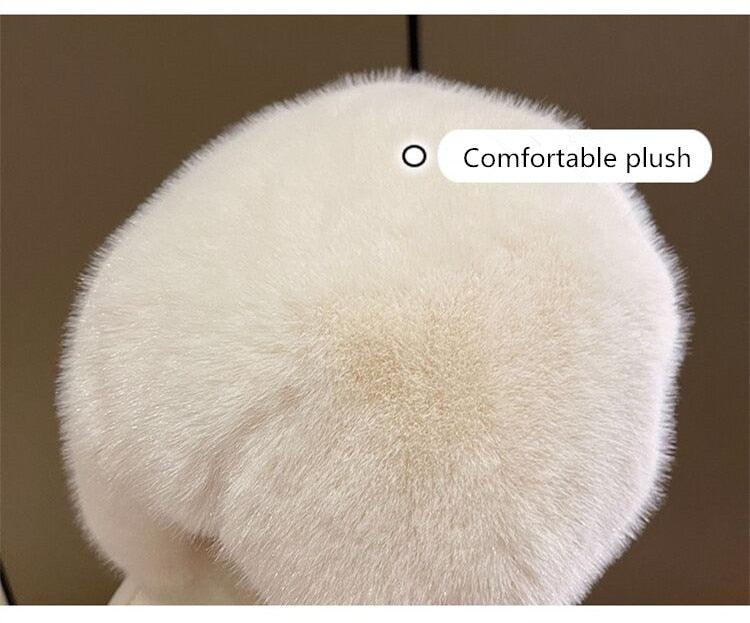 Plush Cotton Slippers for Women