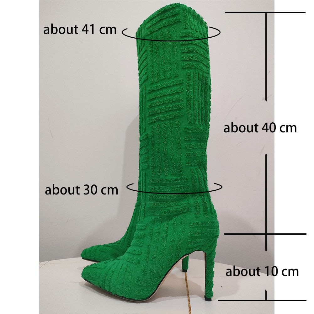 Knee High Med Boots