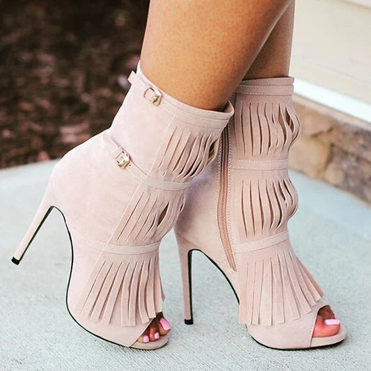 Strap  Ankle Boots