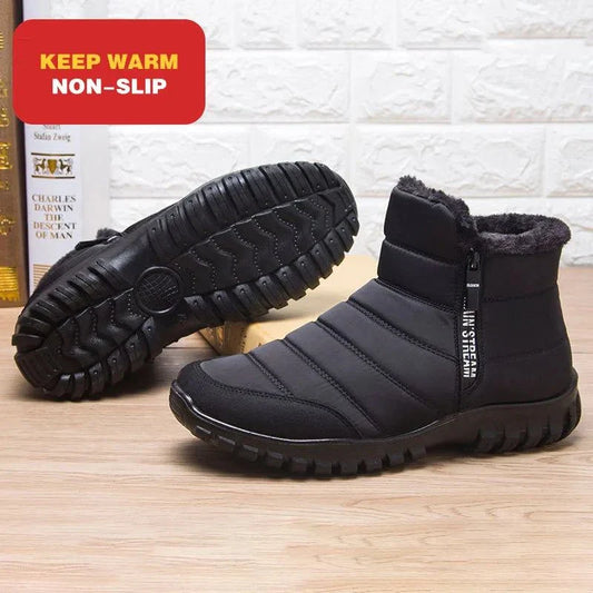 Non-Slip Warm Waterproof Ankle Boots