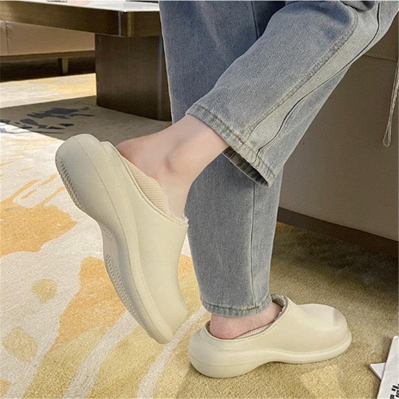 Warm Plush Slippers for Women