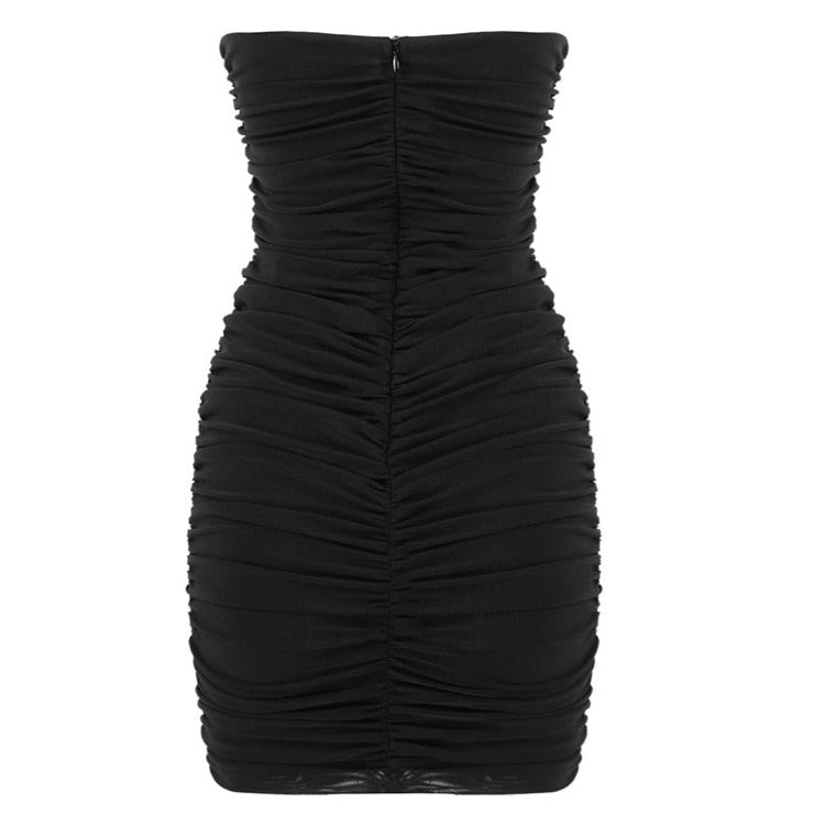 YAIZE SLEEVELESS MINI DRESS