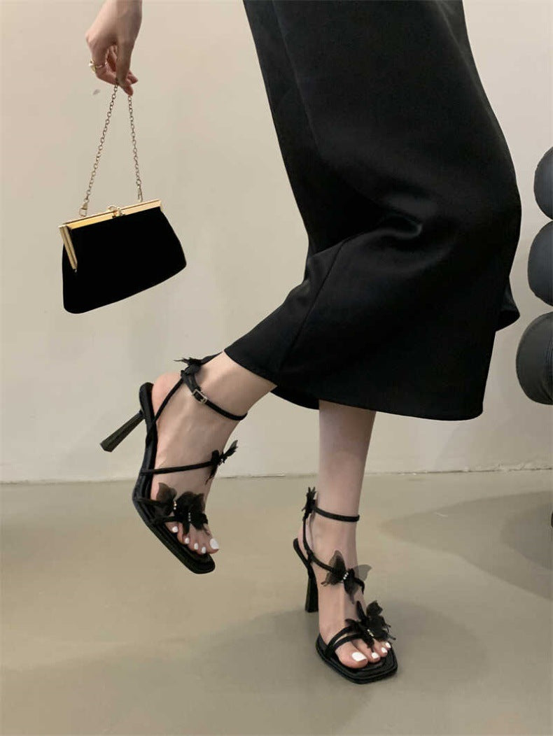 Jelly Flower Sandals