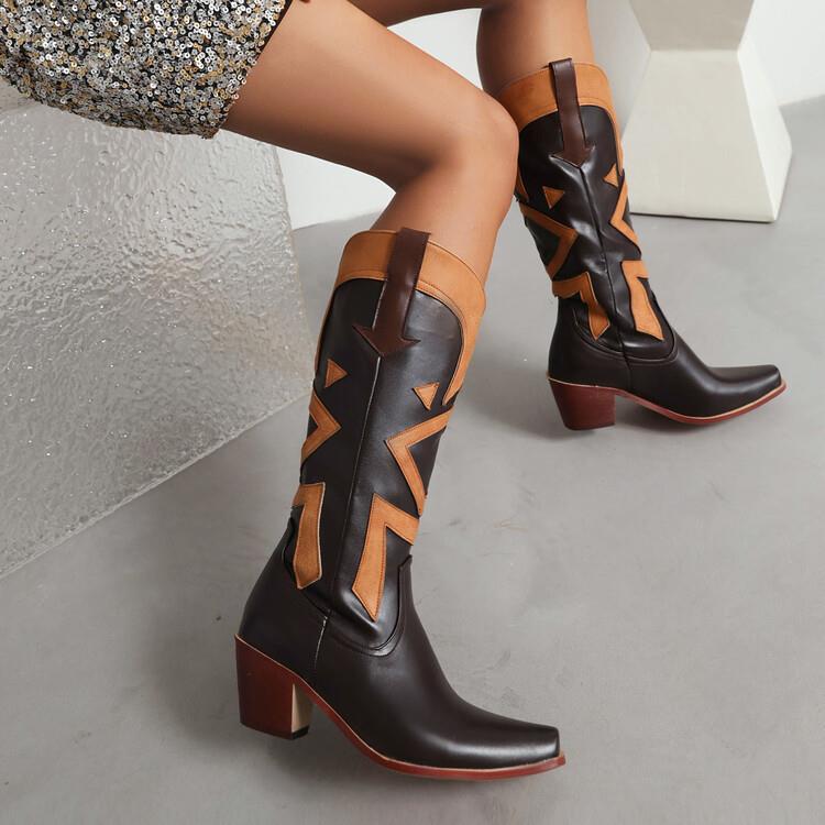 Clearance - Fendi Inspired White Thigh High Boots