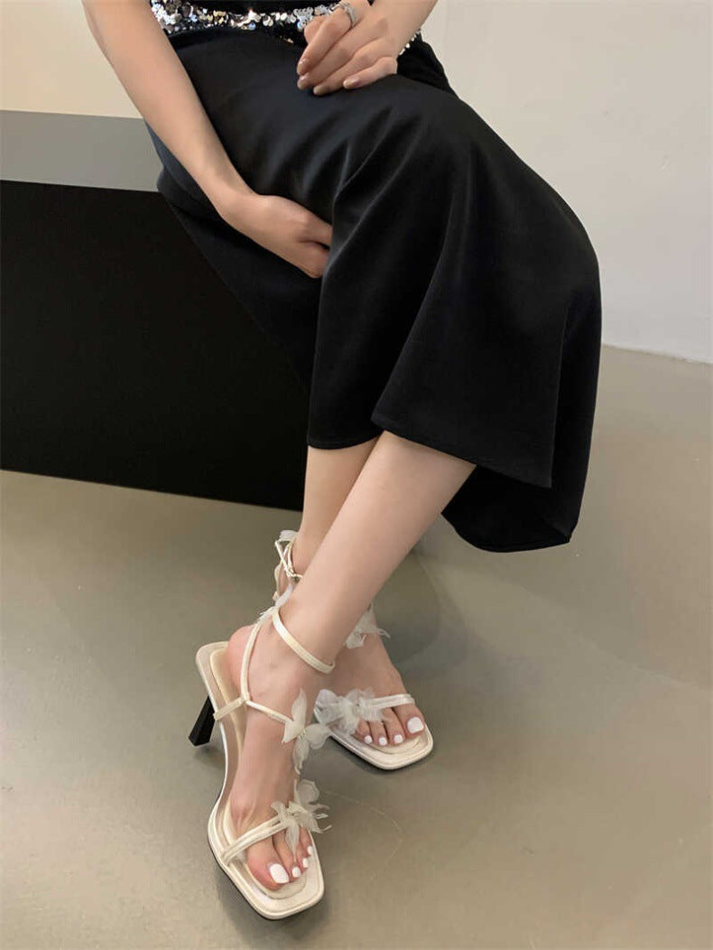 Jelly Flower Sandals