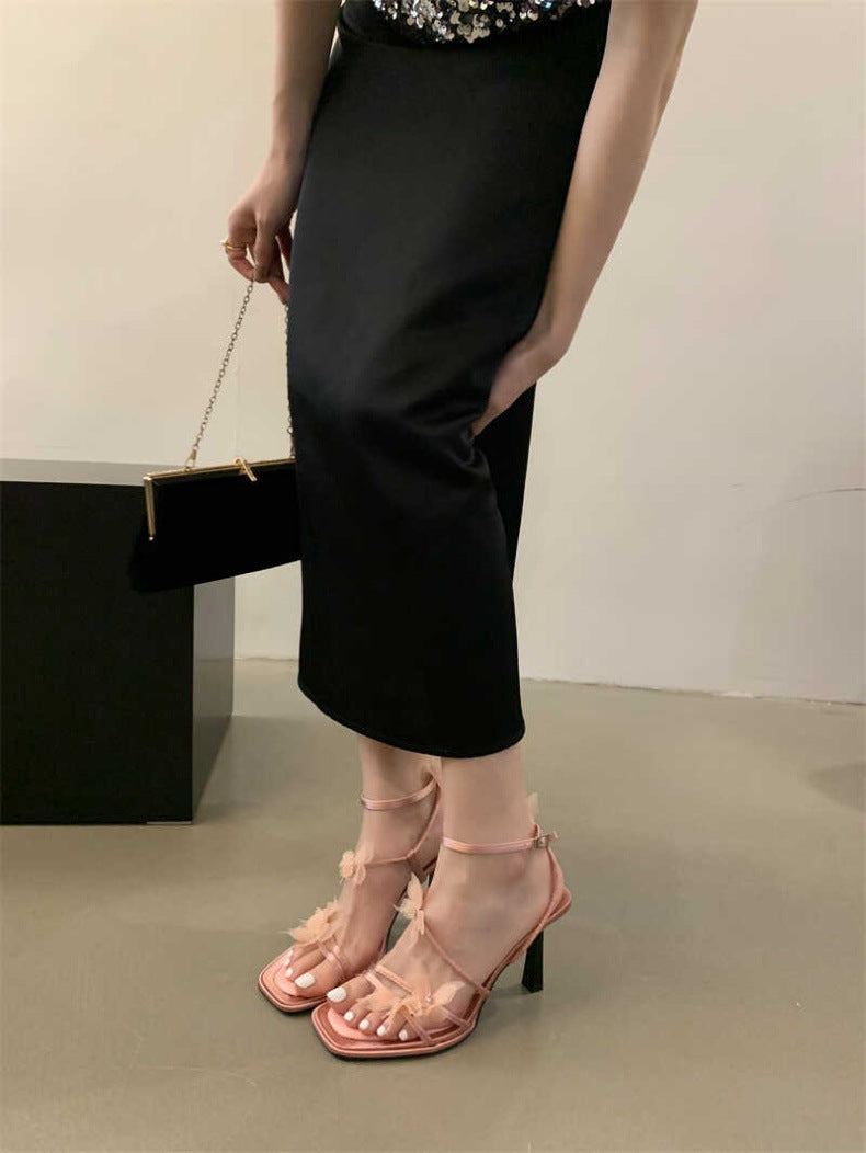 Jelly Flower Sandals