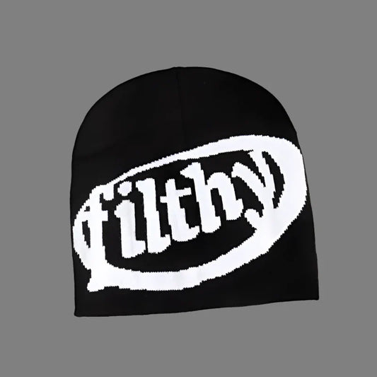 Aesthetic Wool Knit Filthy Beanie Hat