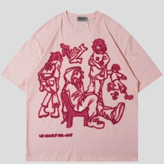 Unisex Streetwear Summer T-shirts