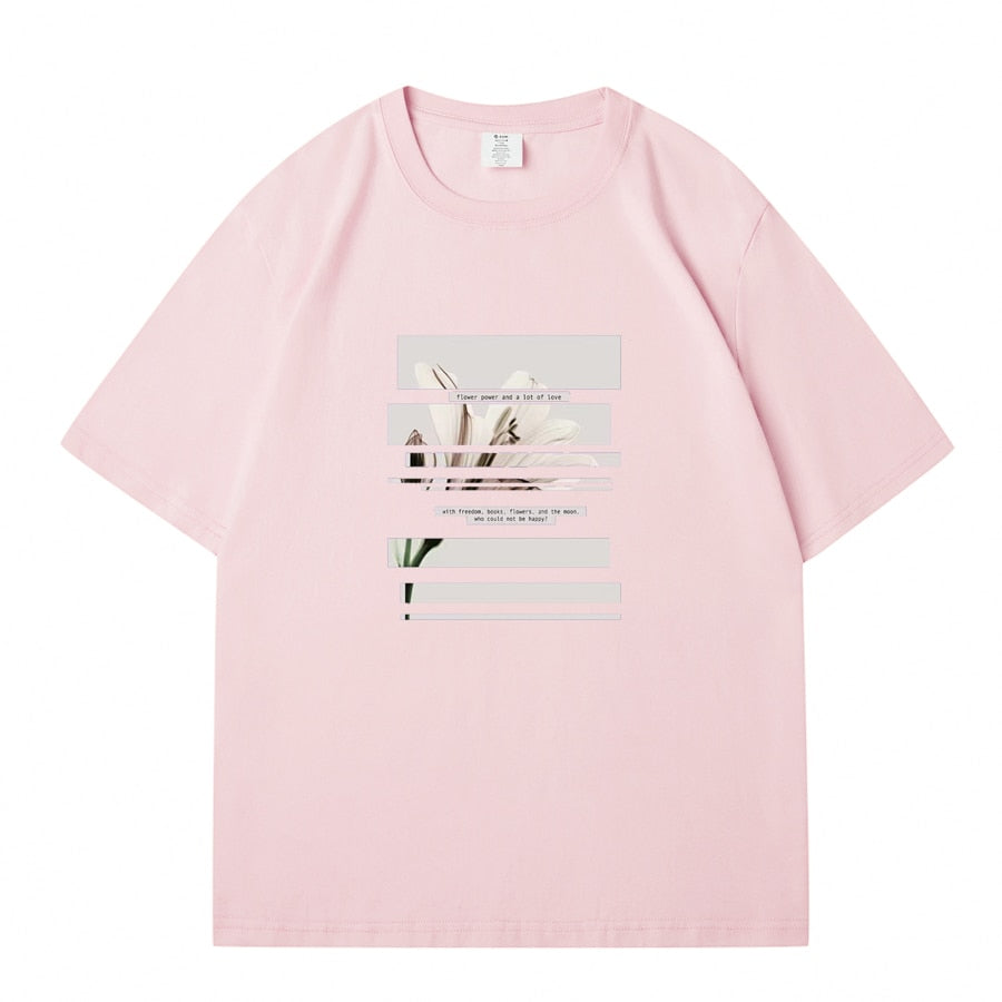 Crew Neck Short Sleeve T shirt for Women