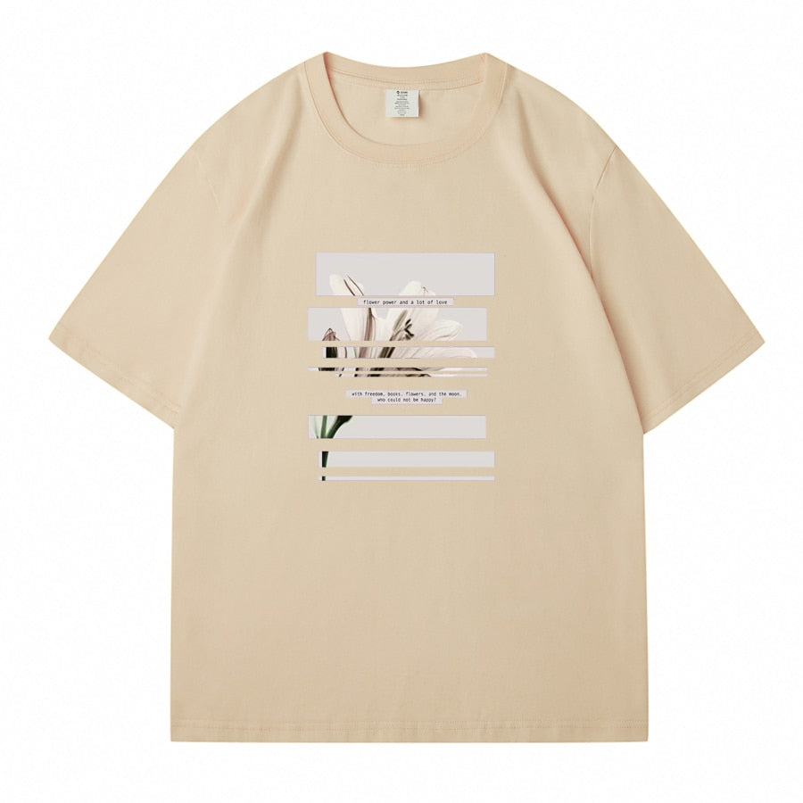 Crew Neck Short Sleeve T shirt for Women