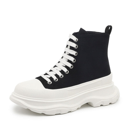 Chunky Canvas Sneakers for Women