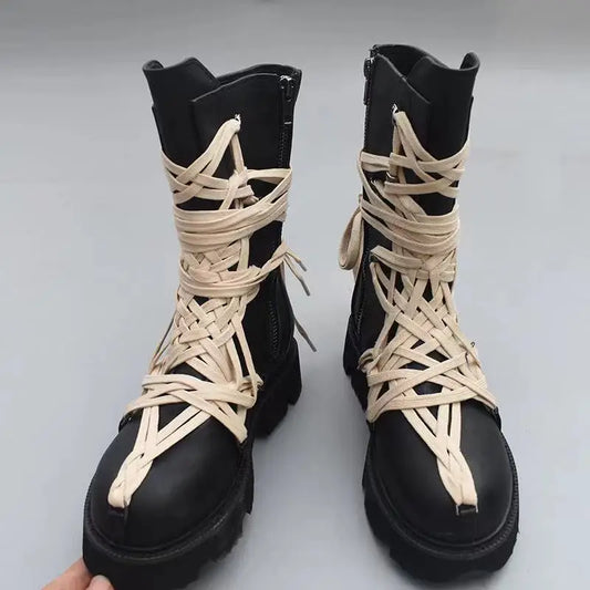 Knee High Platform Boots for Women