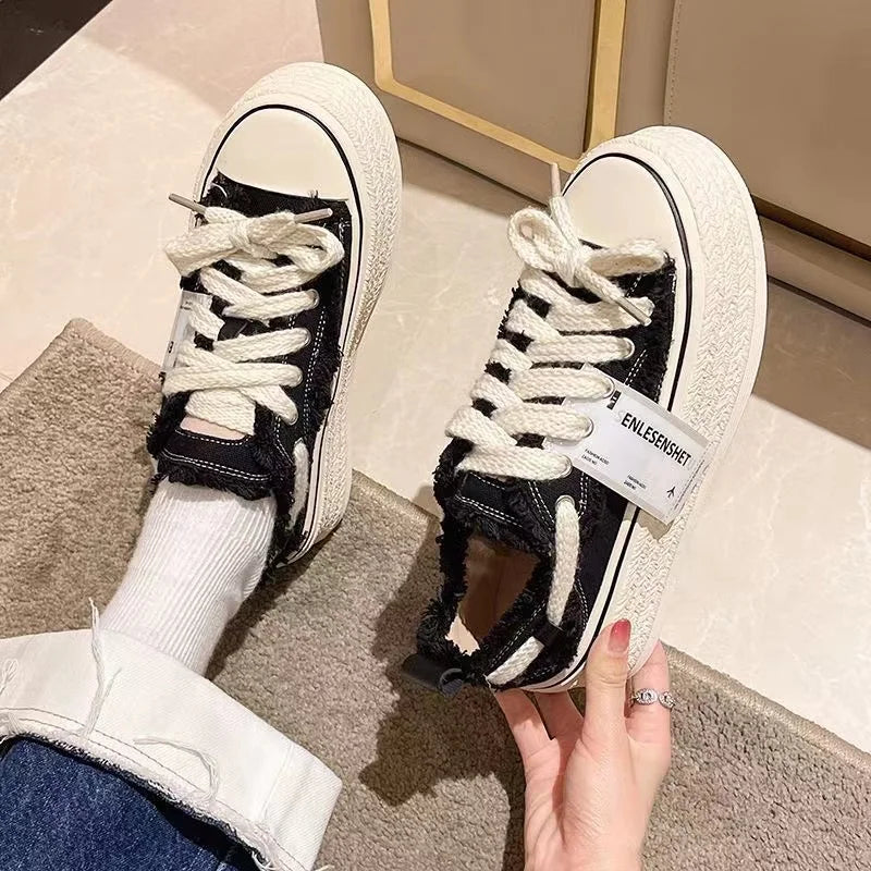 Canvas Sneakers Espadrille Women's All-Match