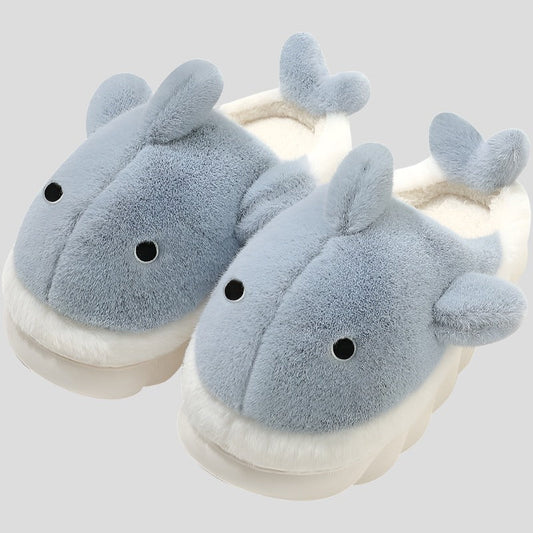 Cotton Shark Slippers for Women
