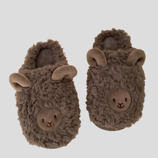 Winter Indoor Sheep Slippers for Women