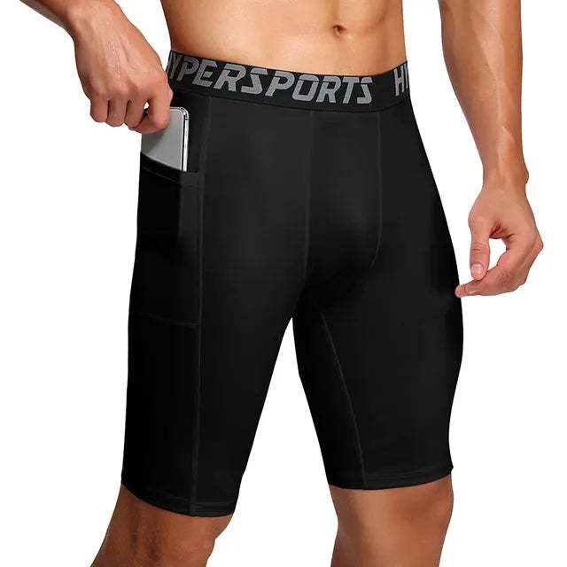 Men's Compression Gym Shorts
