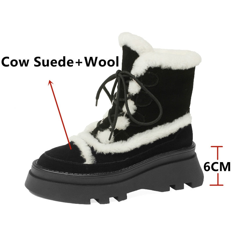 Winter Wool Boots for Women
