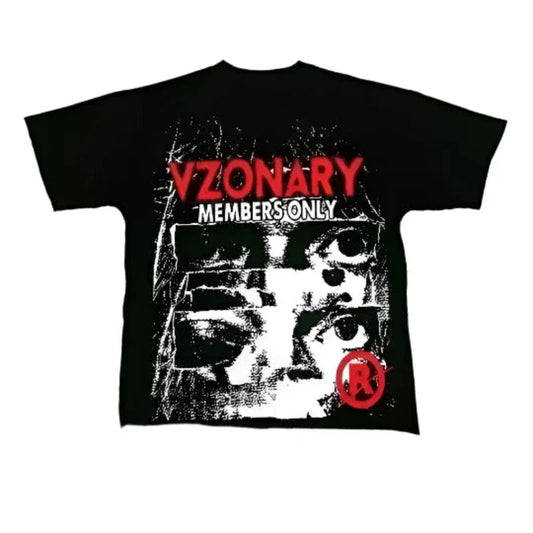 Oversized Graphic T Shirts - Vzonary Members Only