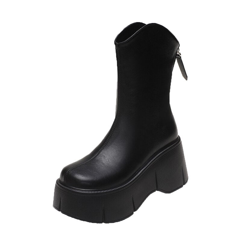 Women's Mid-calf Platform Boots