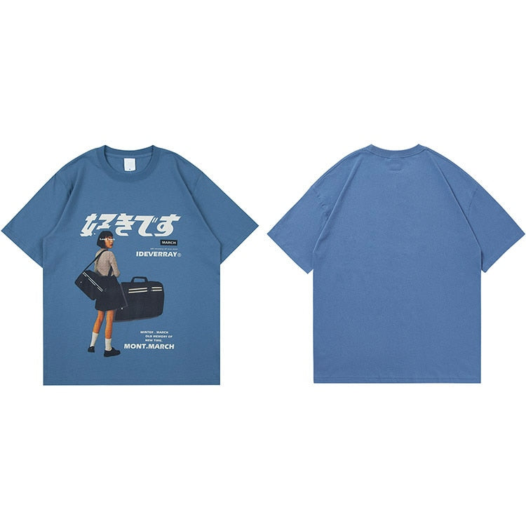 Unisex Streetwear Graphic Short Sleeves T-shirts