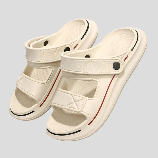 Summer Platform Slides: Soft-Sole Unisex Beach Shoes