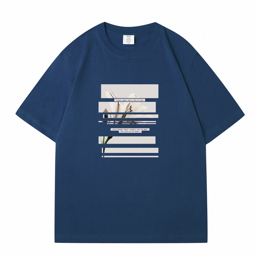 Crew Neck Short Sleeve T shirt for Women
