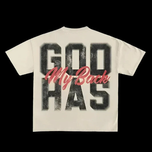 Graphic Tee | God Has My Back Print