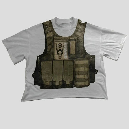 Sharp Shooter Graphic Print T-Shirt Oversized