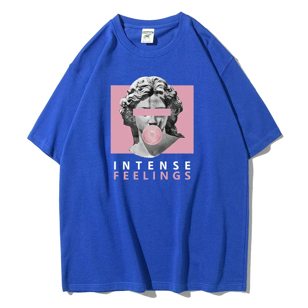 Oversized Female Intense Feelings Womens Oversized Graphic Tee