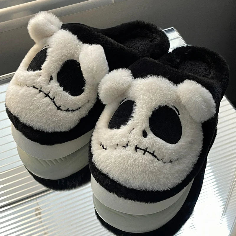 Winter Slippers Women - Plush Warm Snow Cotton
