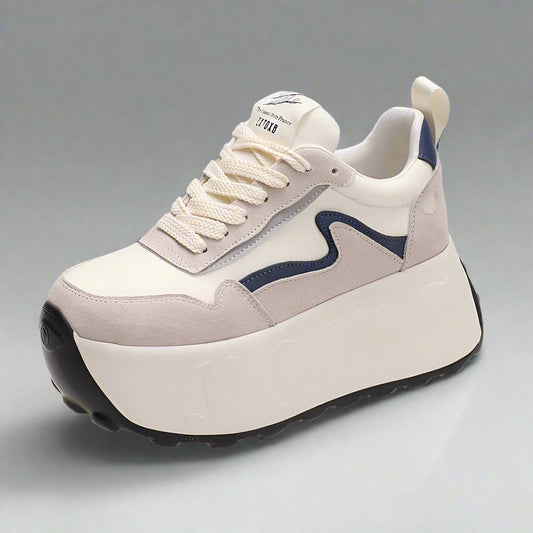 Thick Bottom Platform Sneakers for Women Footwear Trainer