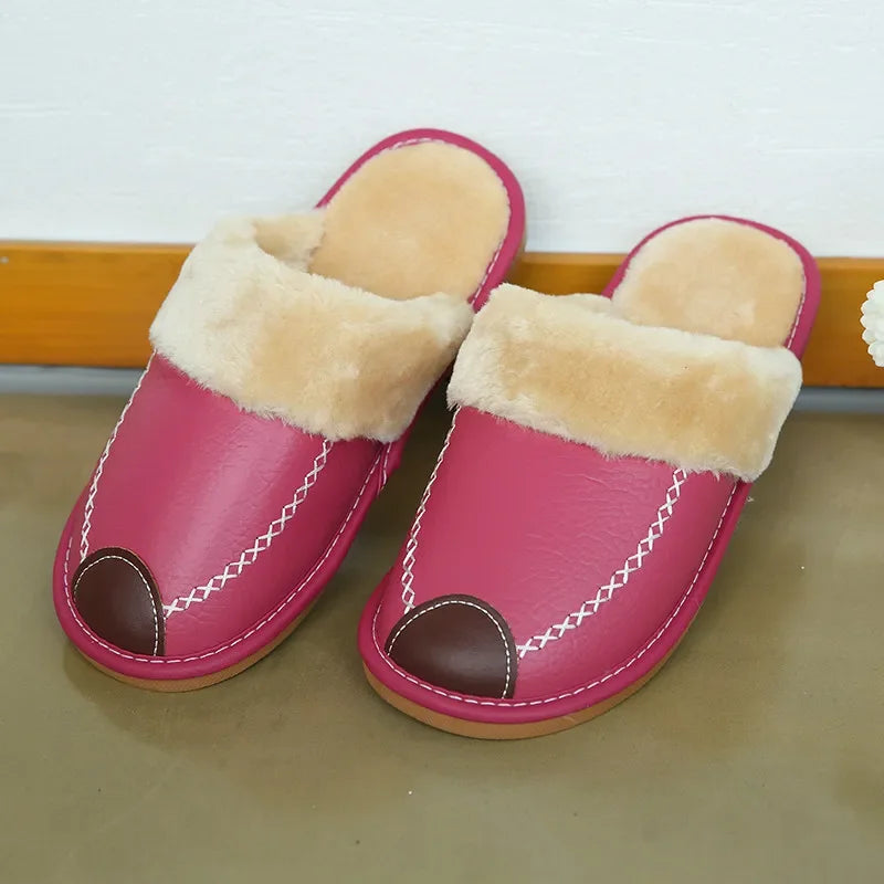 Winter Warm Indoor Slippers for Men