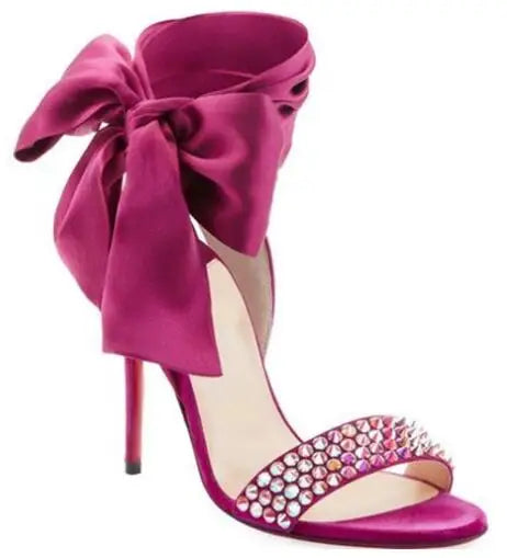 Krystal Du Inspired Ankle Wrap Sandal