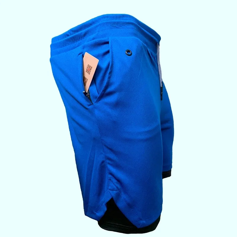 2-in-1 Running Shorts For Men