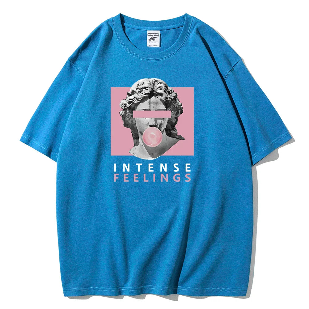 Oversized Female Intense Feelings Womens Oversized Graphic Tee