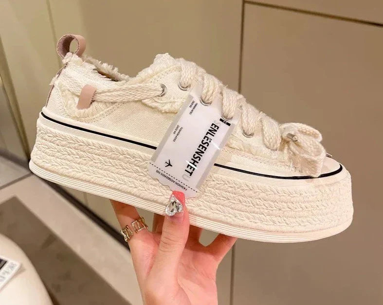 Canvas Sneakers Espadrille Women's All-Match
