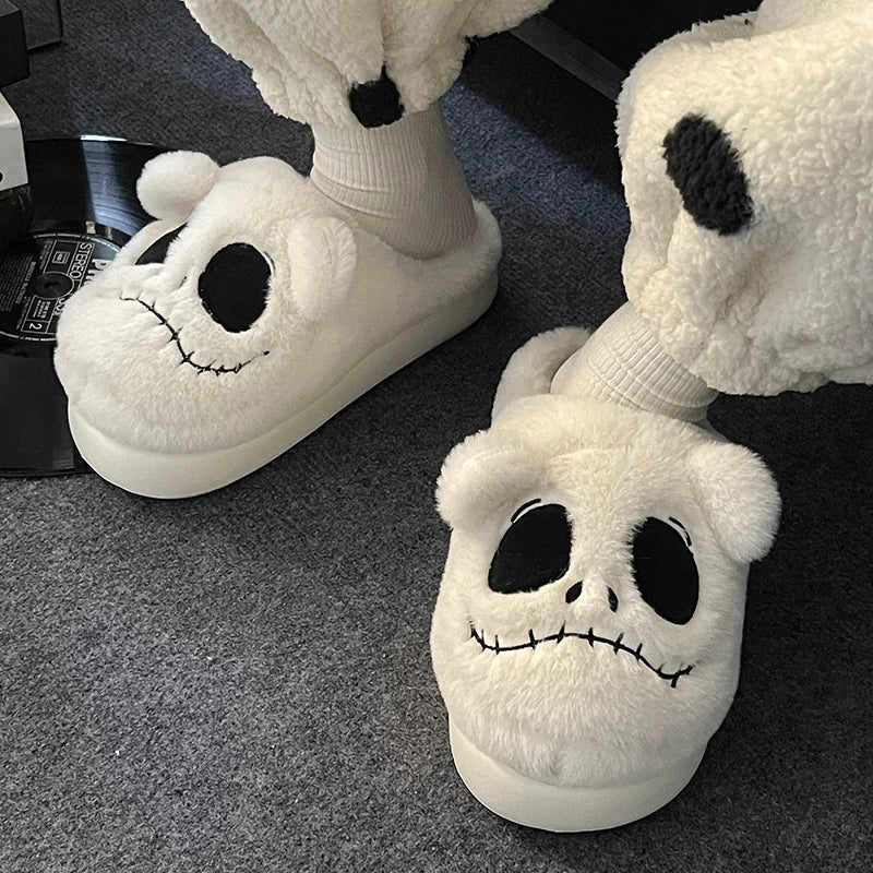 Winter Slippers Women - Plush Warm Snow Cotton