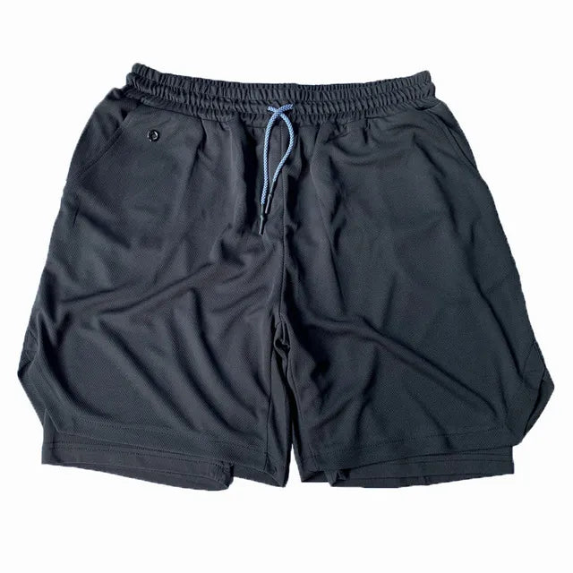 2-in-1 Running Shorts For Men