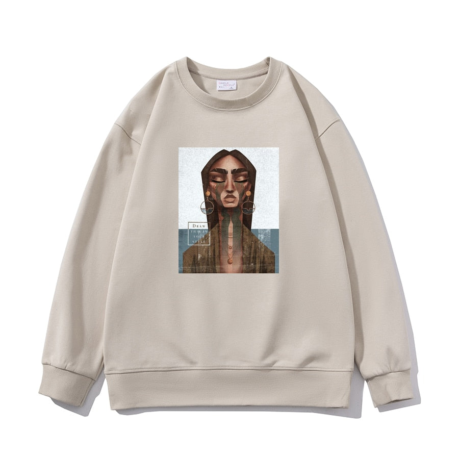 Women's Soft Oversized Sweatshirts