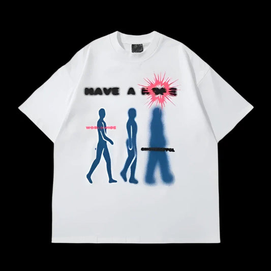 Oversized Classic Cotton T Shirt for Men