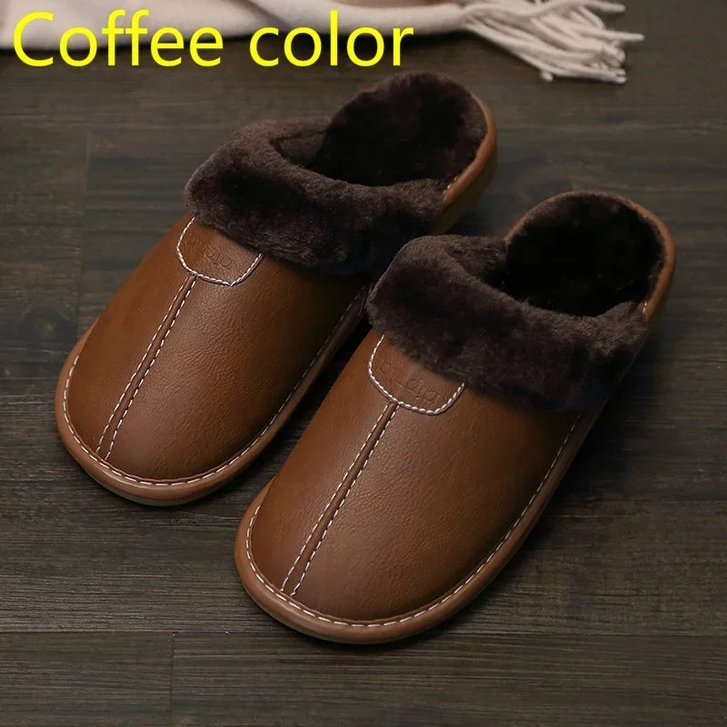 Winter Warm Indoor Slippers for Men