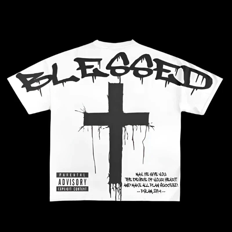 Blessed Shirt Graphic Print T-Shirt