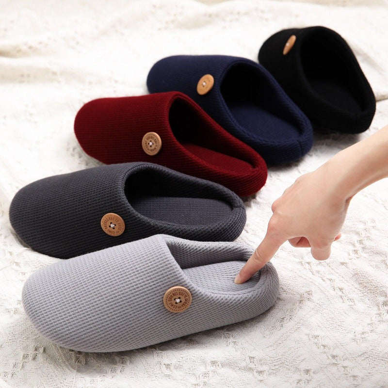 Cotton Soft Indoor Slippers for Men