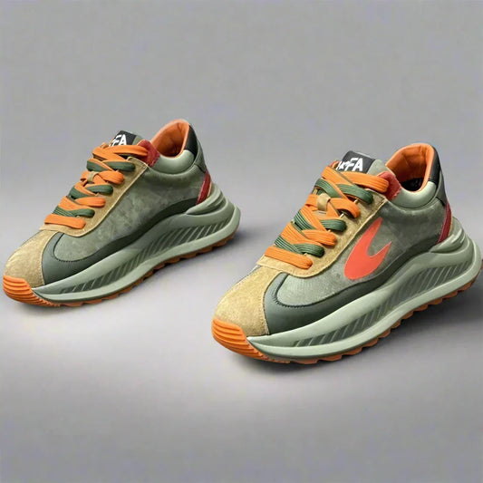 Slip on Sneakers Vulcanized Mix Color Shoes for Men