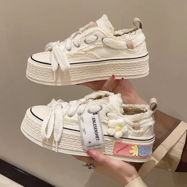 Canvas Sneakers Espadrille Women's All-Match