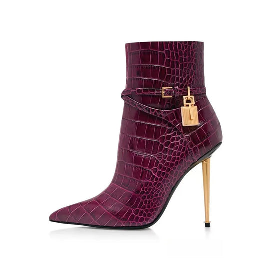 Tom Ford inspired Padlock Boots