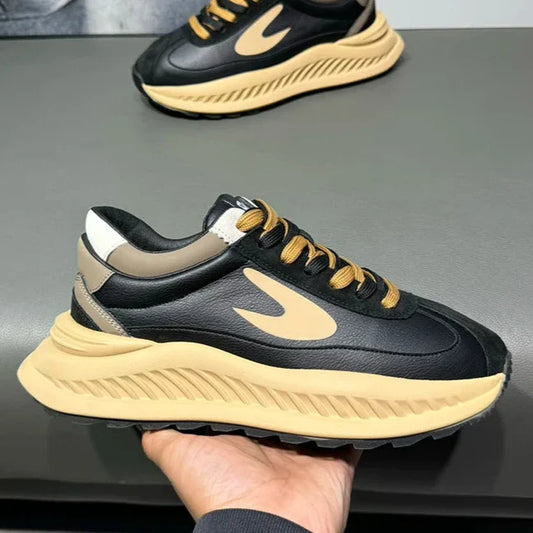 Slip on Sneakers Vulcanized Mix Color Shoes for Men