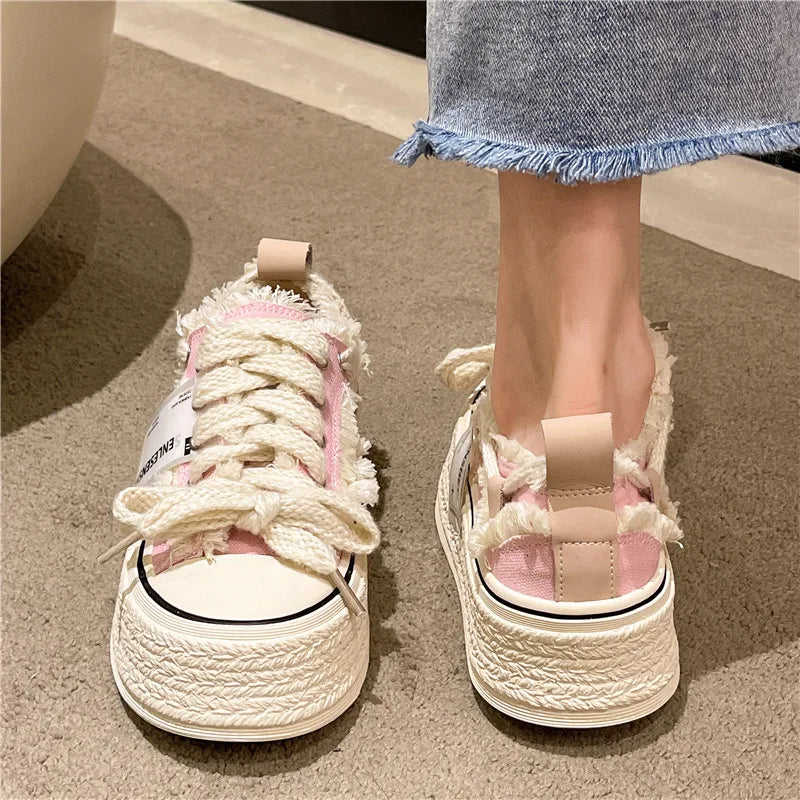 Canvas Sneakers Espadrille Women's All-Match