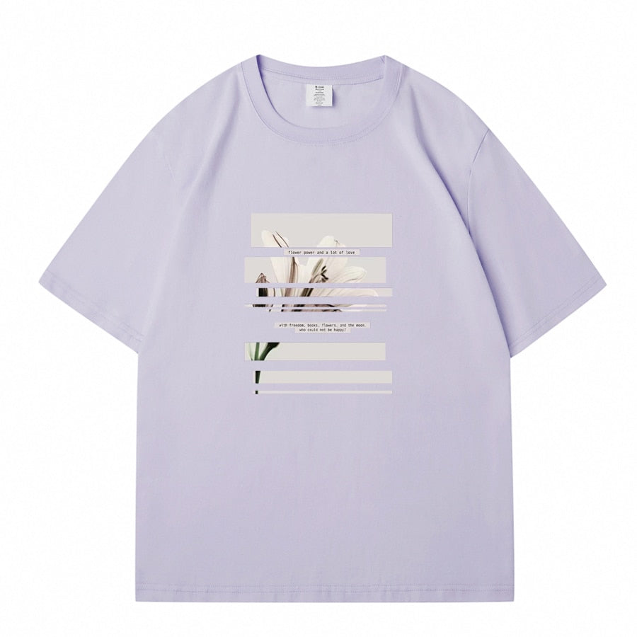Crew Neck Short Sleeve T shirt for Women